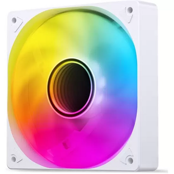  Вентилятор JONSBO SL-120W 120х120х25мм (PWM, ARGB LED, 600-1500об/мин, белый) Retail 
