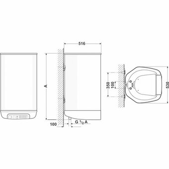  Водонагреватель накопительный Clage SX 120 