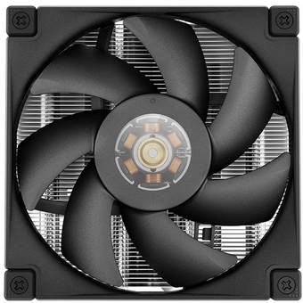  Вентилятор Deepсool AN400 (R-AN400-SRWNMN-G) Socket 1700/115X/2066/1200/AM5/AM4, 92mm, 500-2950rpm, TDP 150W, PWM 4-pin, Al 