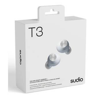  Наушники Sudio T3 (T3BLU) Bluetooth Earbuds-Blue 