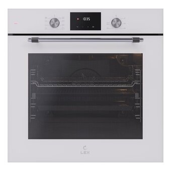  Встраиваемый духовой шкаф LEX EDP 680 WH MAX (TRFE100015) белый 