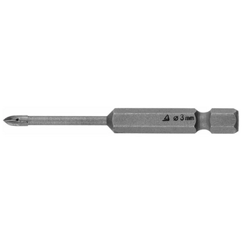  Сверло Stayer 2985-03 z01 (1/4HEX-С) по кафелю керамограниту стеклу 3мм шестигранный 1шт 