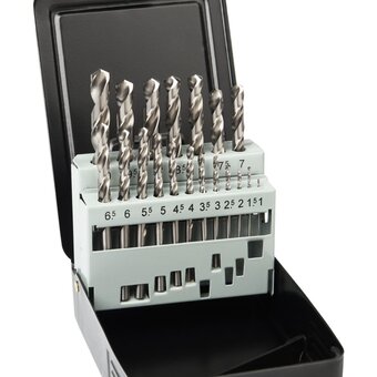  Набор сверл по металлу шлифованные D.BOR D-TD-338-HSS-MS1-25 13x0,5 мм 