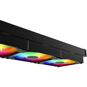  СВО ID-Cooling FX360 Inf, ARGB Soc-AM5/AM4/1151/1200/2066/1700 черный 4-pin 27.2dB Al+Cu 350W Ret 