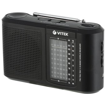  Радиоприемник Vitek VT-3590 черный 
