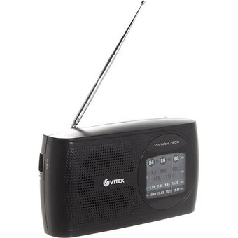  Радиоприемник Vitek VT-3587 черный 