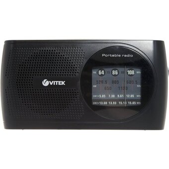  Радиоприемник Vitek VT-3587 черный 