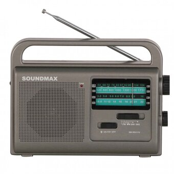  Радиоприемник SOUNDMAX SM-RD2110(темно-серый) 