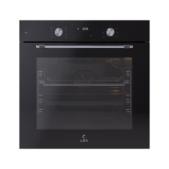  Встраиваемый духовой шкаф LEX EDP 680 BL MAX (TRFE100012) черный 