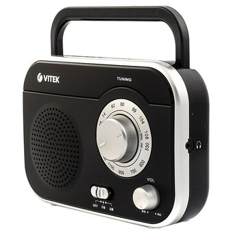  Радиоприемник Vitek VT-3593 черный 