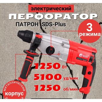  Перфоратор Edon RH-28/1250C 