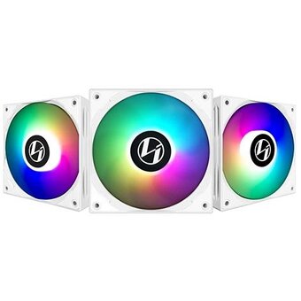  Вентилятор Lian-Li ST120 ARGB (G99.12ST3W.00) 3шт 120х120x28 белый Ret 
