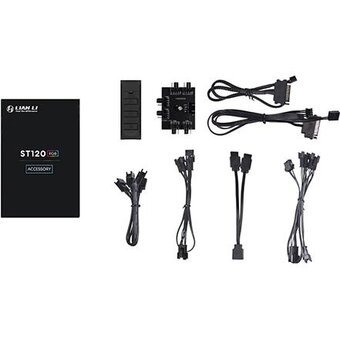  Вентилятор Lian-Li ST120 ARGB (G99.12ST3W.00) 3шт 120х120x28 белый Ret 