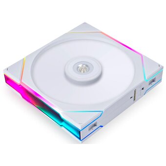  Вентилятор Lian-Li Uni Fan TL 140 Reverse ARGB (G99.14RTL1W.00) 140х140x28 белый 7-pin 29дБ Ret 