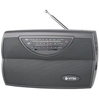  Радиоприемник Vitek VT-3591 серый 
