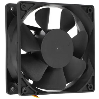 Вентилятор Gembird D12038SM-3, 120x120x38 втулка 3 pin провод 40 см 