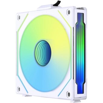  Вентилятор Lian-Li Uni Fan SL-INF 140 Reverse ARGB (G99.14RSLIN1W.00) 140х140x28 белый 4-pin 28.6дБ Ret 