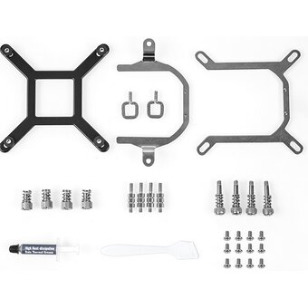  СВО JONSBO TG-360 ARGB White LGA 2011/1700/1200/115X/AM5/AM4 (TDP 300W, ARGB Fan and Pump, PWM, Triple Fan 120mm) 