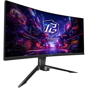  Монитор ASRock Phantom Gaming PG34QRT2B Black 