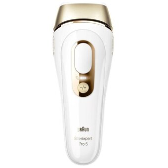  Фотоэпилятор Braun PL5154 Silk-expert IPL Pro 5 белый/золотистый 