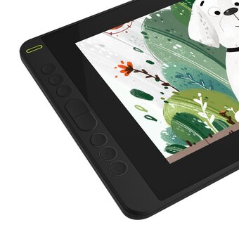  Графический планшет-монитор HUION Kamvas 12 А5 черный 