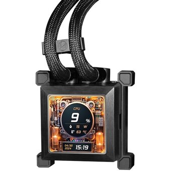  СВО Lian Li HydroShift LCD 360S (HSLCD36SB Black) (G89.GHSLCD36SB.R0) / 3x120mm PWM Fans 