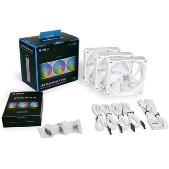 Вентилятор Lian Li Uni Fan ALV2 120 Triple (G99.12ALV23W.00), 120мм, Ret 