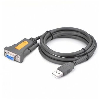  Кабель UGREEN CR104 20211 USB 2.0 A To DB9 RS-232 Male Adapter Cable 1.5m Dark Gray 