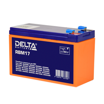  Батарея для ИБП Delta RBM17 12В 9Ач 
