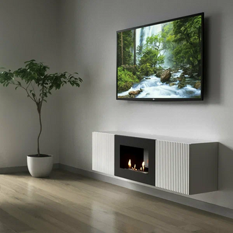  Биокамин Firelight BFP/P-1400V белая 