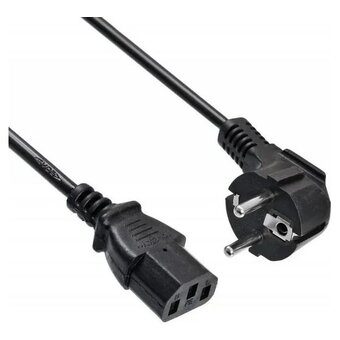  Кабель Buro BU-PCAB-1.8-16A IEC C13 Евровилка 1.8м 