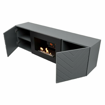  Биокамин Firelight BFP/P-1400V графит 