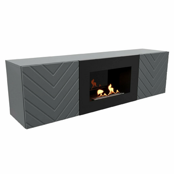 Биокамин Firelight BFP/P-1400V графит 