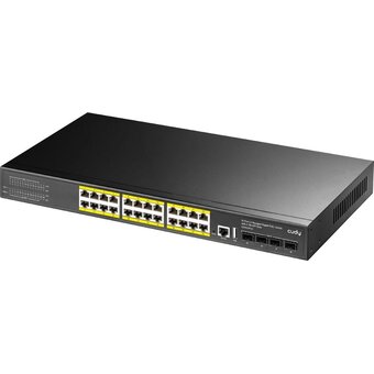  Коммутатор управляемый Cudy GS5024PS4 (L3) 24x1Гбит/с 4SFP+ 24PoE+ 400W 