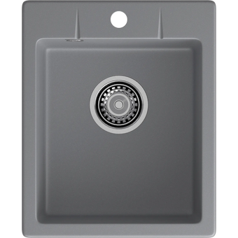  Кухонная мойка GRANFEST Urban 240 dark gray 