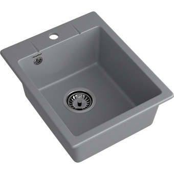  Кухонная мойка GRANFEST Urban 240 dark gray 