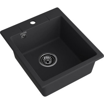  Кухонная мойка GRANFEST Urban 242 black 