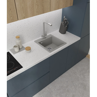  Кухонная мойка GRANFEST Urban 245 gray 