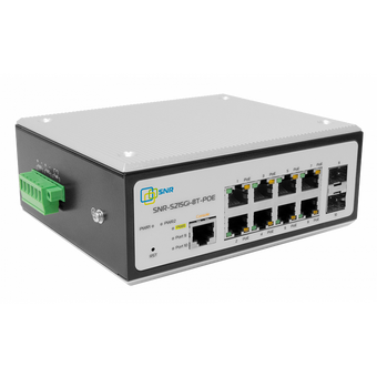  Коммутатор управляемый SNR SNR-S215Gi-8T-POE 8x1Гбит/с 
