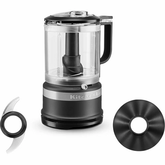  Кухонный комбайн KitchenAid 5KFC0516EBM матовый черный 
