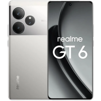  Смартфон REALME GT6 12/256Gb RMX3851 серебристый 