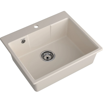  Кухонная мойка GRANFEST Urban 658 white 