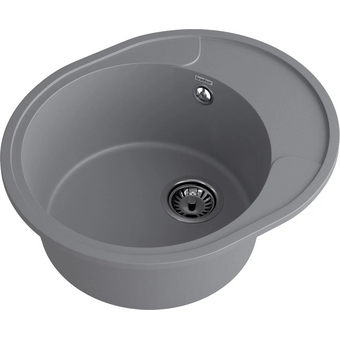  Кухонная мойка GRANFEST Urban 857L dark gray 