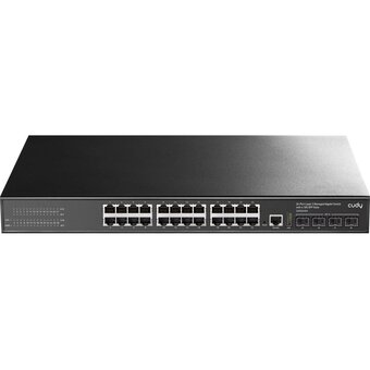  Коммутатор управляемый Cudy GS5024S4 (L3) 24x1Гбит/с 4SFP+ 