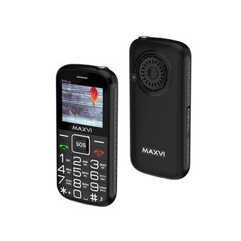  Мобильный телефон MAXVI B5ds up Black 