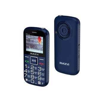  Мобильный телефон MAXVI B5ds up Blue 