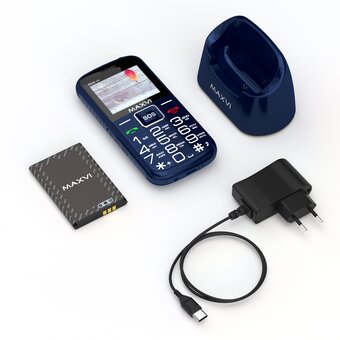 Мобильный телефон MAXVI B5ds up Blue 