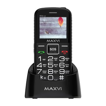  Мобильный телефон MAXVI B5ds up Black 