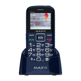  Мобильный телефон MAXVI B5ds up Blue 