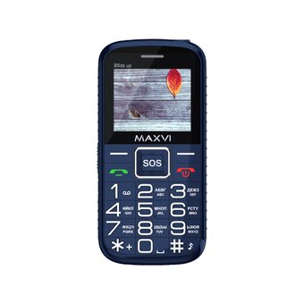  Мобильный телефон MAXVI B5ds up Blue 